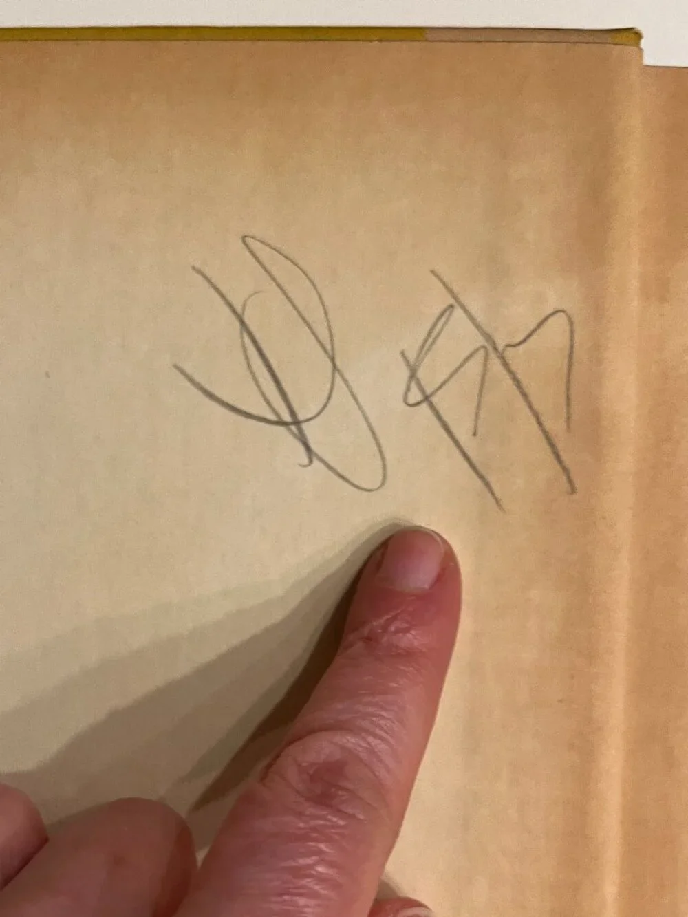 The Tattooed Sailor Book Andre Francois (1953) Possible Signature